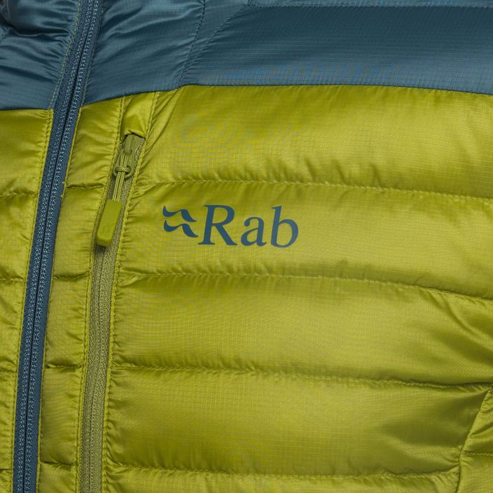 Pánská péřová bunda Rab Microlight Alpine modrá QDB-12-OBA-SML 6