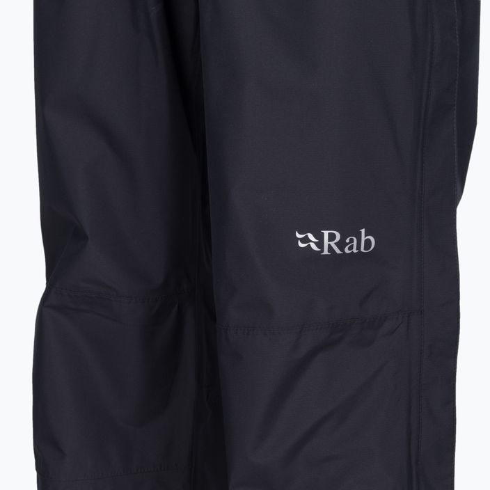 Dámské kalhoty do deště Rab Downpour Eco FZ black QWG-87 3