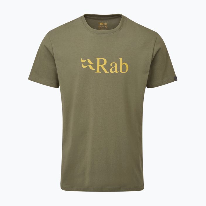 Pánské tričko Rab Stance Logo light khaki 4