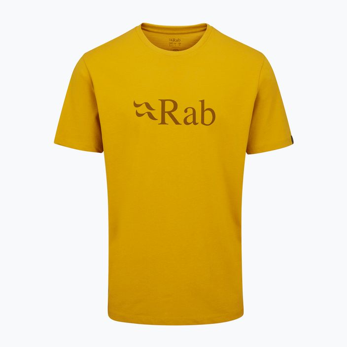 Pánské tričko Rab Stance Logo sahara 5