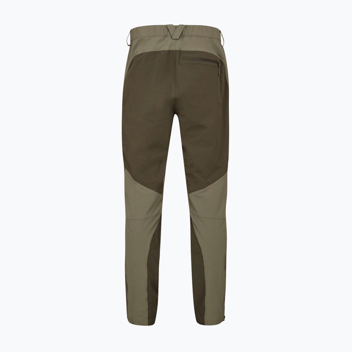 Pánské softshellové kalhoty Rab Torque Mountain light khaki/army 2