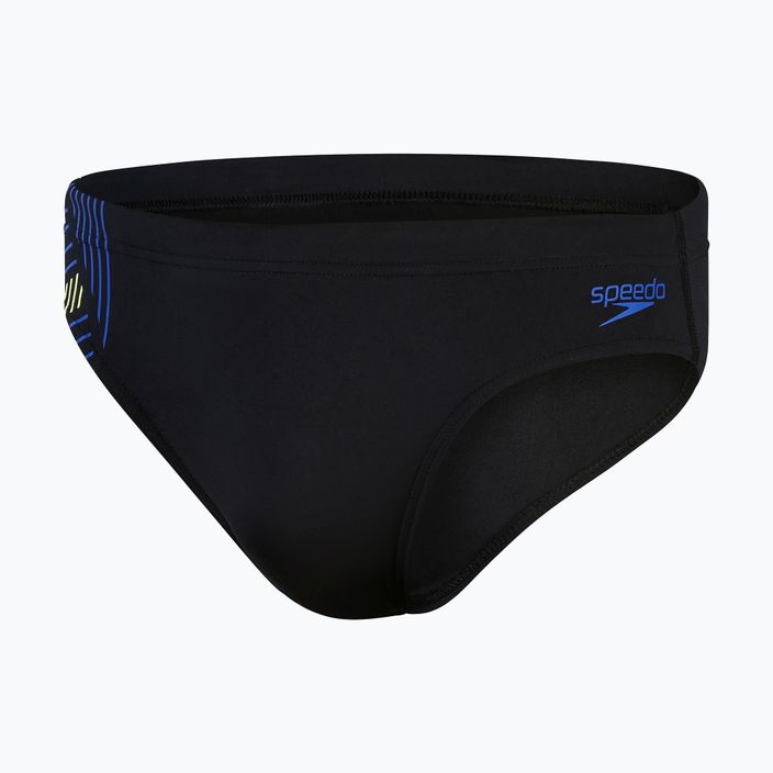 Pánské plavecké kalhotky Speedo Tech Panel 7 cm Brief černé 8-00300514540 4