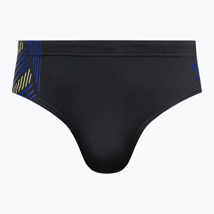 Pánské plavecké kalhotky Speedo Tech Panel 7 cm Brief černé 8-00300514540