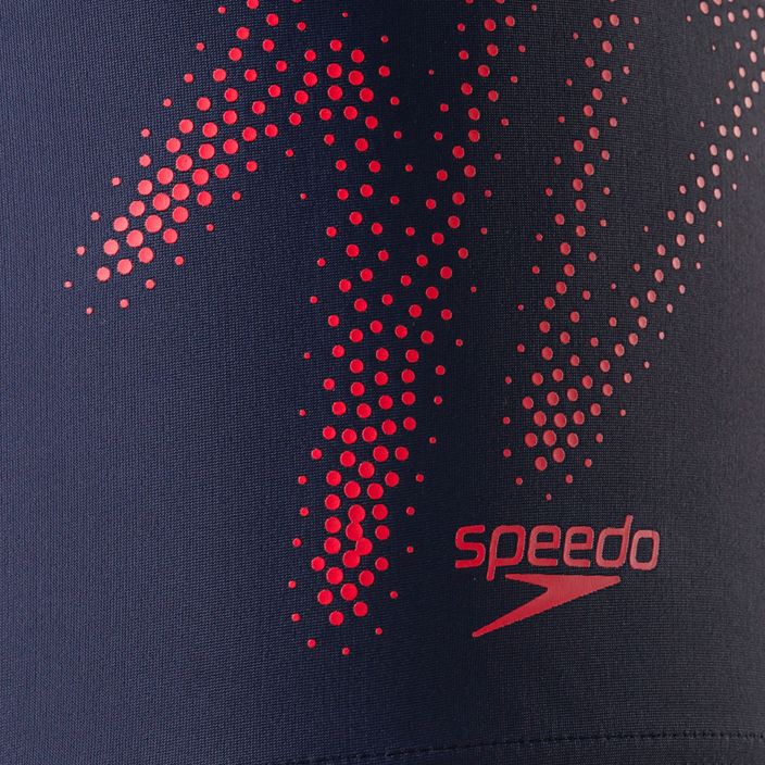 Speedo Hyper Boom Logo Placement Aquashort dětské plavecké šortky tmavě modré 8-00315415190 3