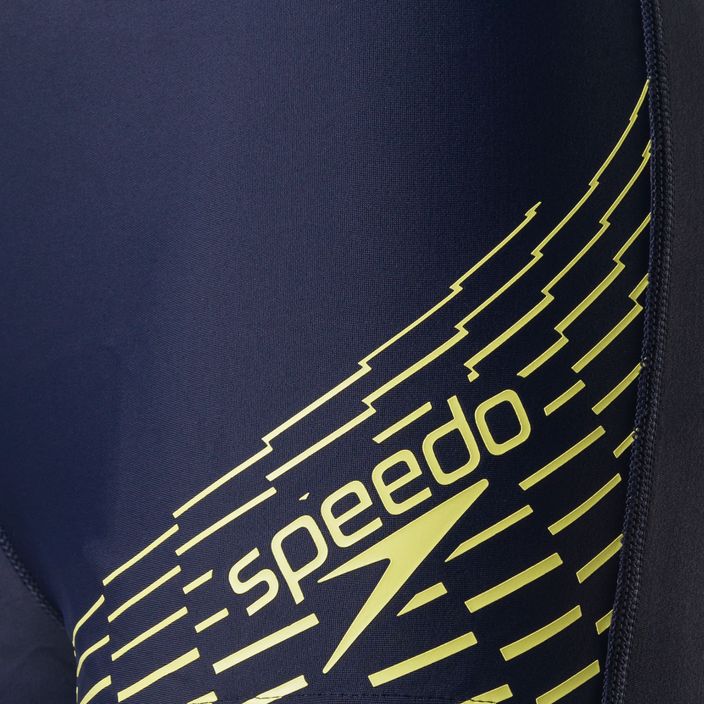 Speedo Medley Logo Aquashort dětské plavecké šortky tmavě modré 8-1241006864 3