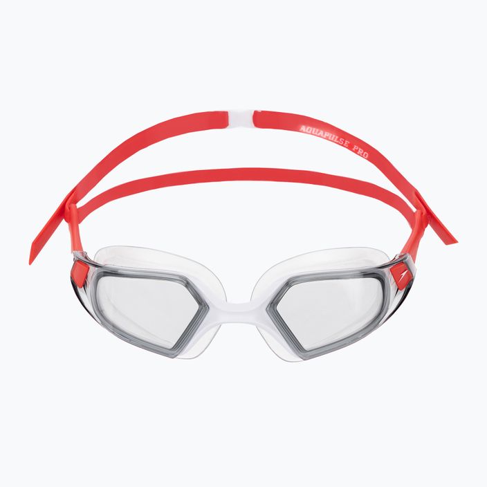 Plavecké brýle Speedo Aquapulse Pro červeno-bílé 2