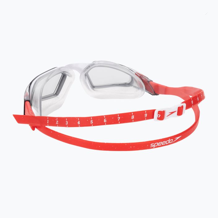 Plavecké brýle Speedo Aquapulse Pro červeno-bílé 4