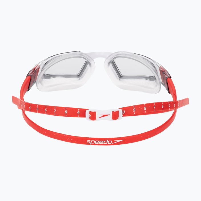 Plavecké brýle Speedo Aquapulse Pro červeno-bílé 5