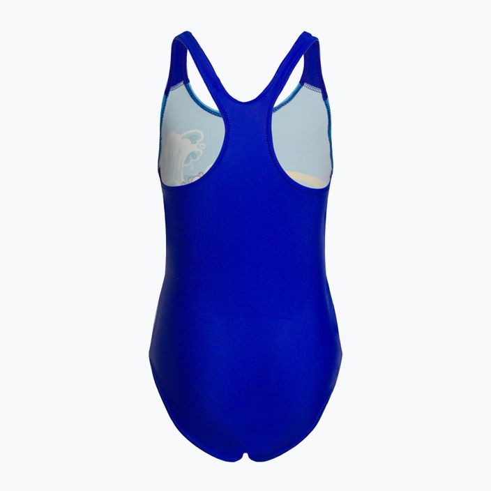 Speedo dětské jednodílné plavky Plavky s digitálním potiskem modré 8-0797015161 2