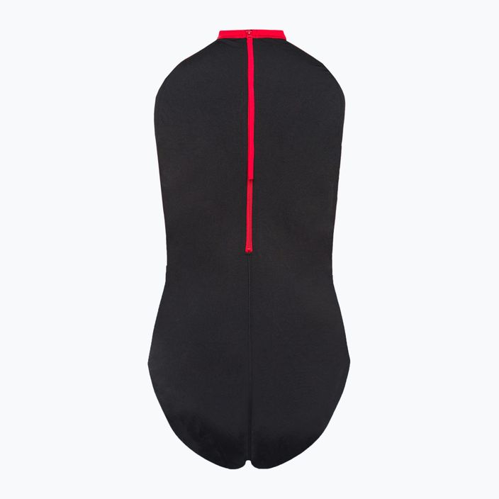 Speedo dámské jednodílné plavky Digital Placement Hydrasuit black-red 8-1244515213 2