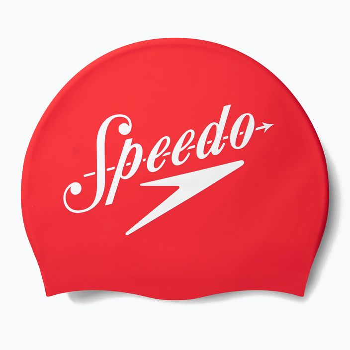 Speedo Logo Umístění čepice červená 8-0838514614 3