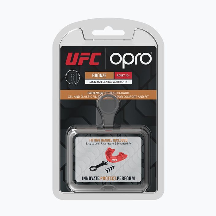Chránič čelistí Opro UFC Bronze GEN2 červený 2