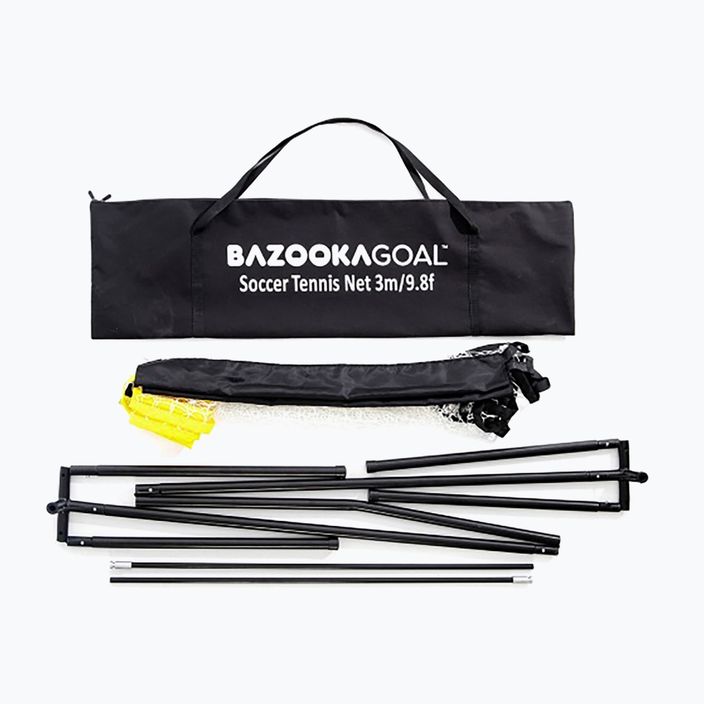 Bazookagoal Fotbalová tenisová síť 300 x 100/150 cm černá 3267 2