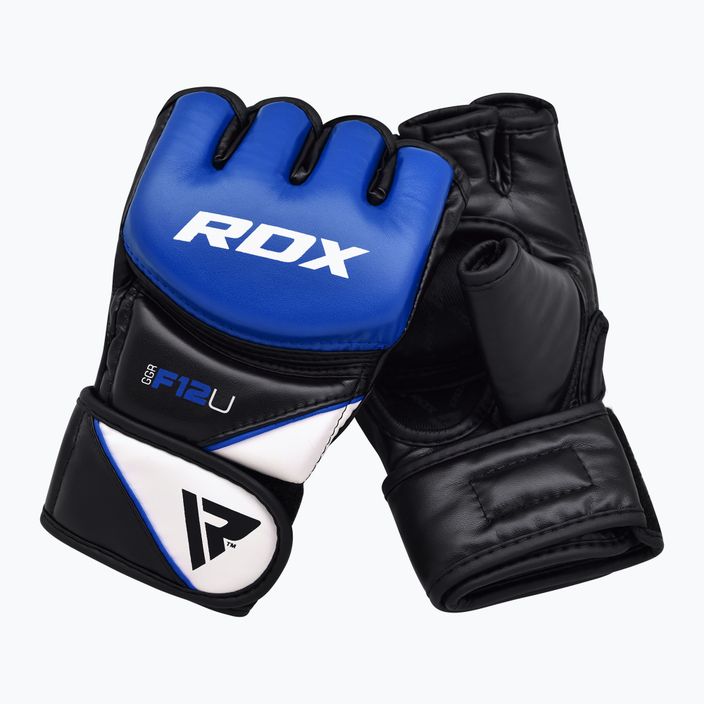 Grapplingové rukavice RDX Glove New Model GGRF-12U blue 2