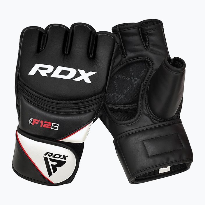 RDX New Model grapplingové rukavice černé GGR-F12B 8