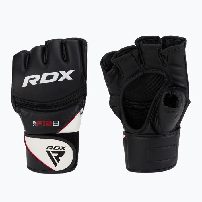 RDX New Model grapplingové rukavice černé GGR-F12B 3