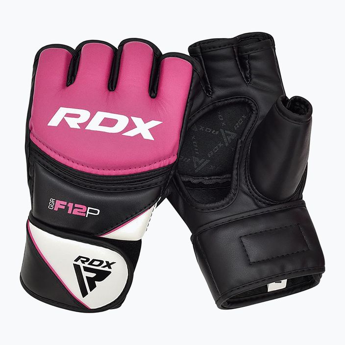 RDX Nový model grapplingových rukavic růžové GGRF-12P 8