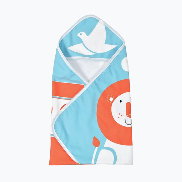 Dětský ručník s kapucí Splash About Noah's Ark modrý HTNOA 6