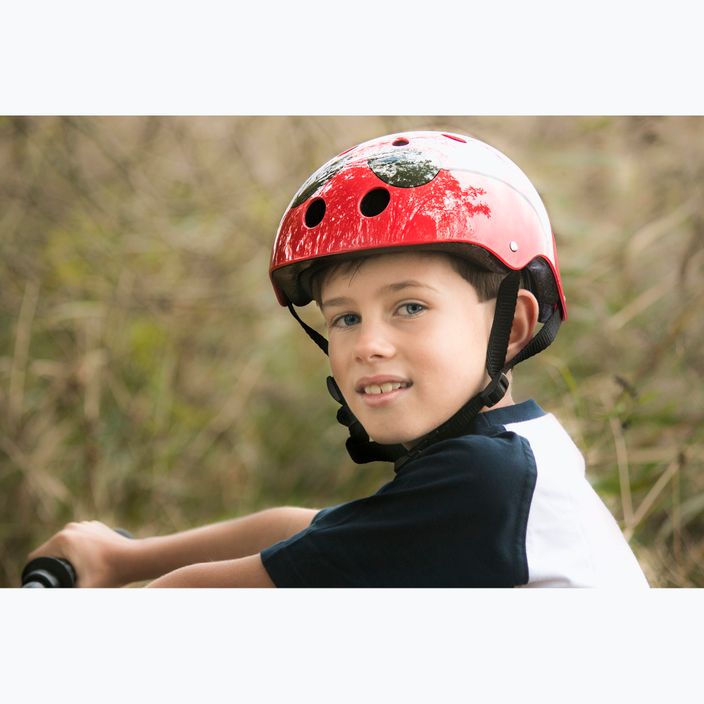 Dětská helma na kolo Hornit  Aviators red 11