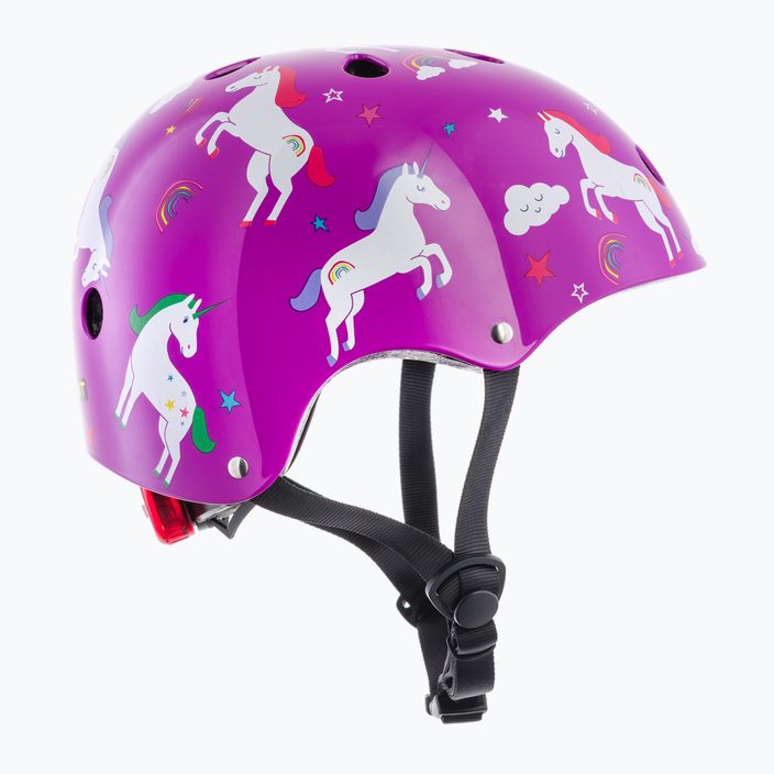 Dětská helma na kolo Hornit  Unicorn purple/white 4