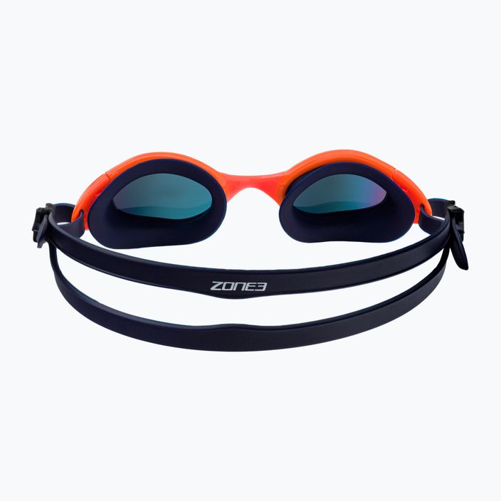 Plavecké brýle Zone3 Attack námořnicky modré a oranžové SA19GOGAT113 5