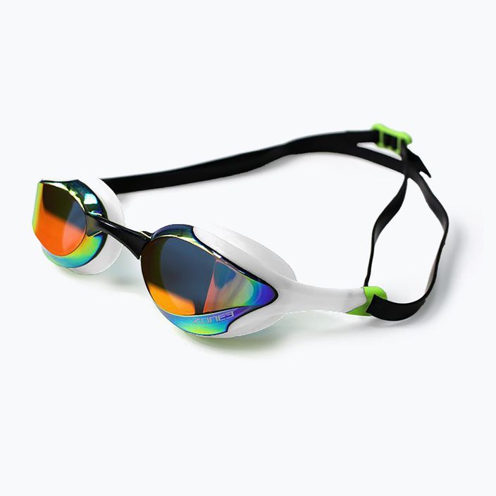 Plavecké brýle ZONE3 Volare Streamline Racing white/lime