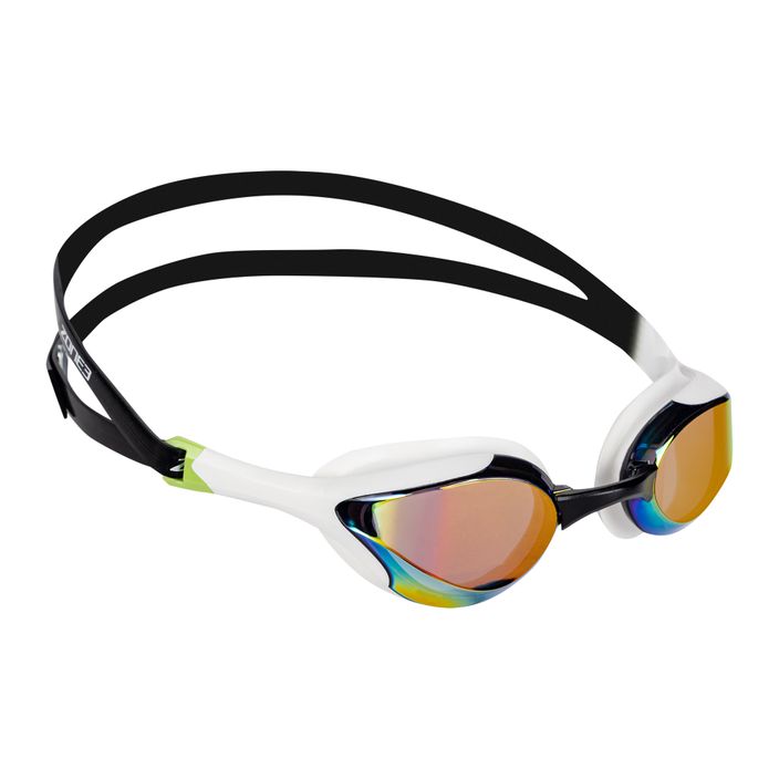 Plavecké brýle ZONE3 Volare Streamline Racing white/lime 2