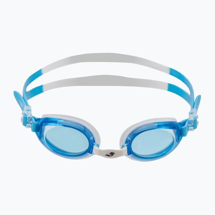 Dětské plavecké brýle Splash About Piranha Azure white and blue SOGJPA 2