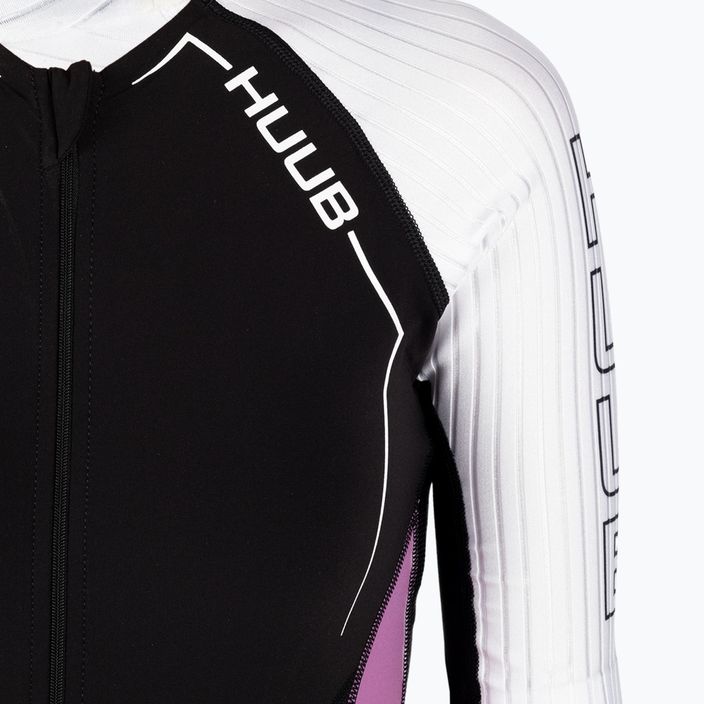 Dámský triatlonový oblek HUUB Anemoi Aero Tri Suit black and white ANELCSW 3