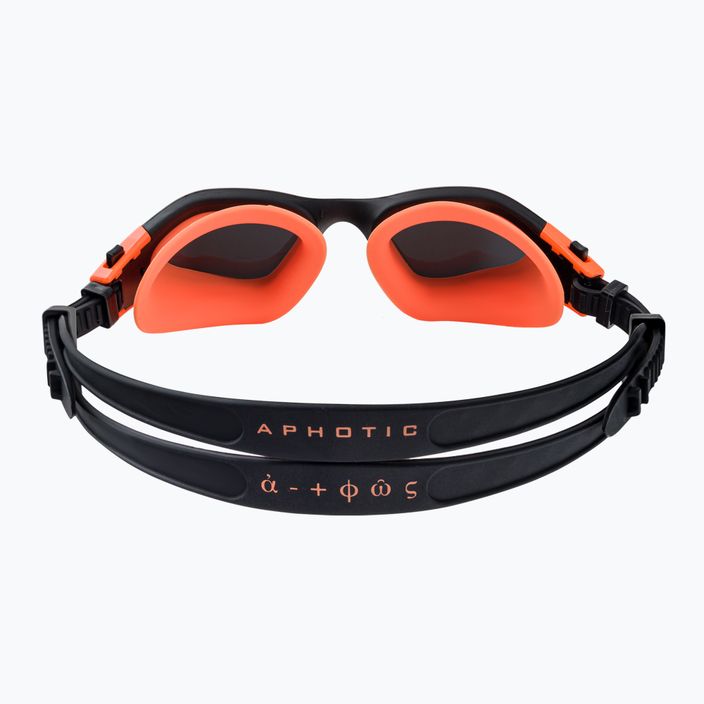 Plavecké brýle HUUB Aphotic Polarised & Mirror černo-oranžové A2-AG 5