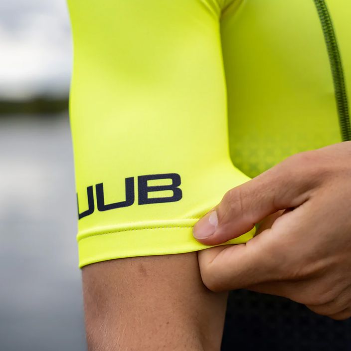 Pánský triatlonový oblek HUUB Commit Long Course černá/žlutá COMLCSFY 13
