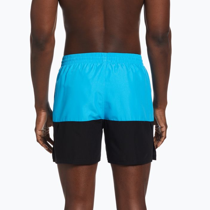 Pánské plavecké šortky Nike Split 5" Volley modré NESSB451-480 2