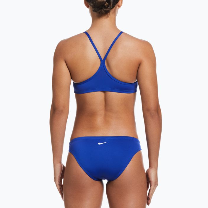 Dámské dvoudílné plavky Nike Essential Sports Bikini navy blue NESSA211-418 2