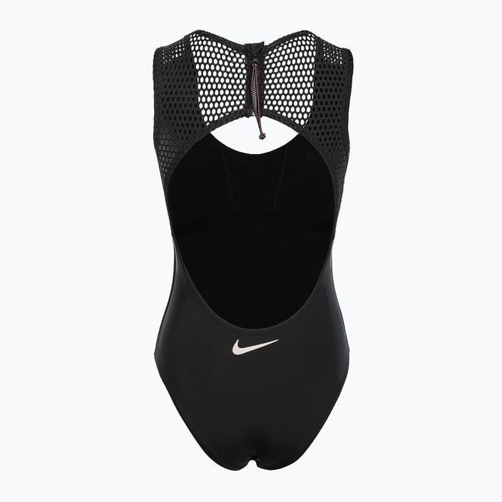 Dámské jednodílné plavky Nike Wild černé NESSD250-001 2