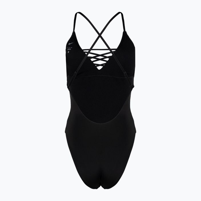 Dámské jednodílné plavky  Nike Sneakerkini 2.0 Croccback black 2