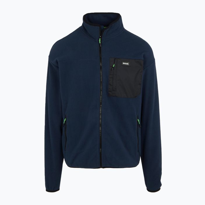 Pánská fleecová mikina REGATTA Frankie Full Zip navy 5