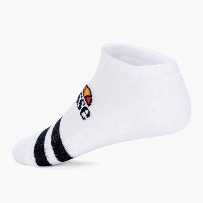 Ponožky Ellesse Melna Trainer Liner  3 páry white 2