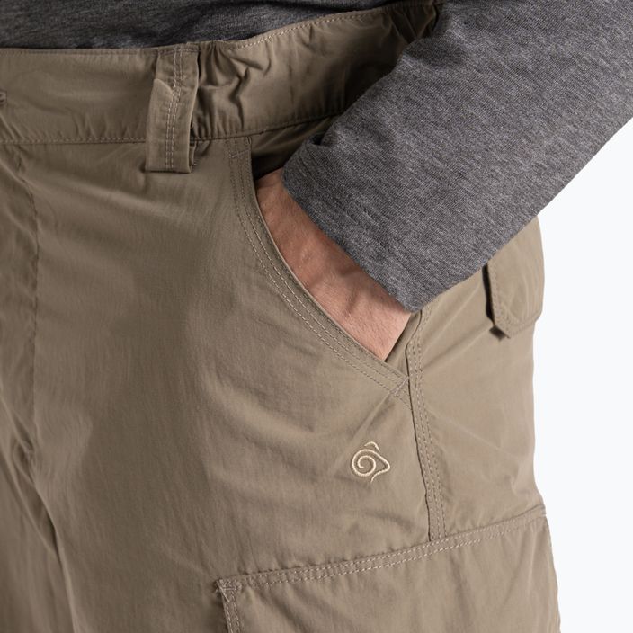 Pánské trekové kraťasy Craghoppers NosiLife Cargo Short III pebble 6