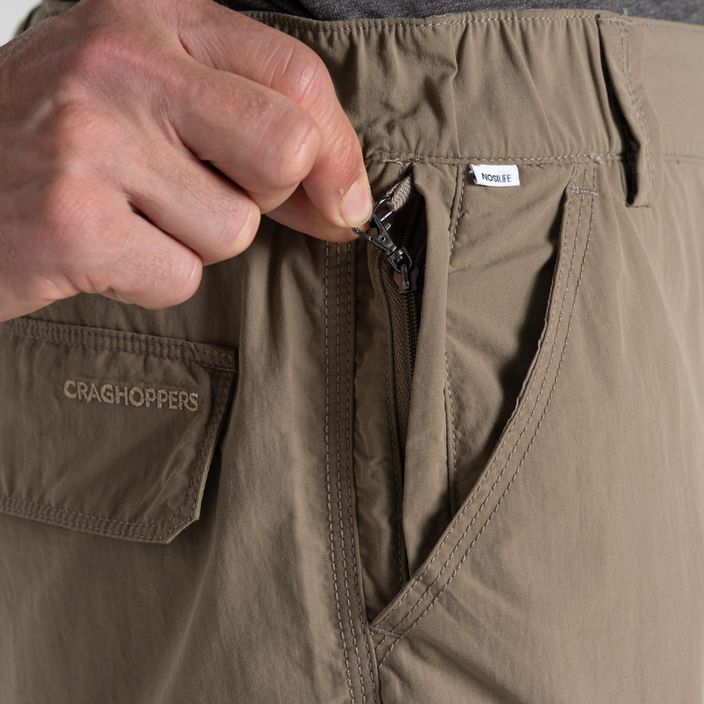 Pánské trekové kraťasy Craghoppers NosiLife Cargo Short III pebble 7