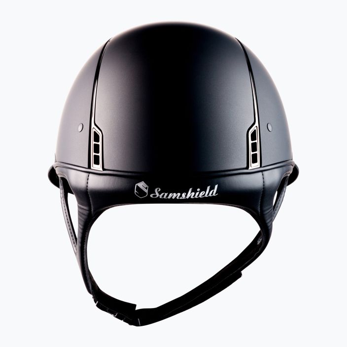 Samshield Miss Shield Shadowmatt jezdecká přilba černá 3125659035528 3