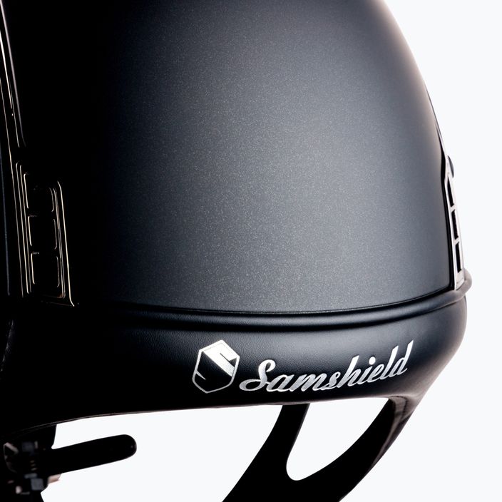 Samshield Miss Shield Shadowmatt jezdecká přilba černá 3125659035528 6