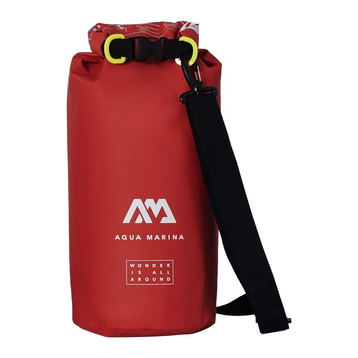 Voděodolný vak Aqua Marina Dry Bag 10l červený B0303035 2