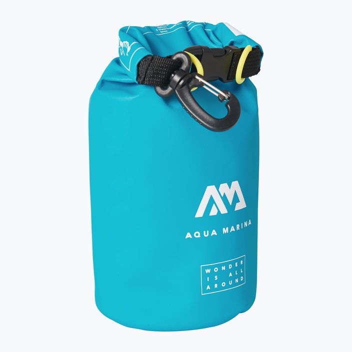 Voděodolný vakAqua Marina Dry Bag 2l vodotěsný vak světle modrý B0303034 4