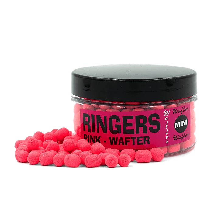 Dumbells Ringers Pink Wafters Mini Chocolate hook bait 100ml pink PRNG64 2