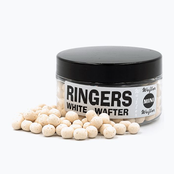 Ringers White Wafters Mini Chocolate hook bait 100ml white PRNG80