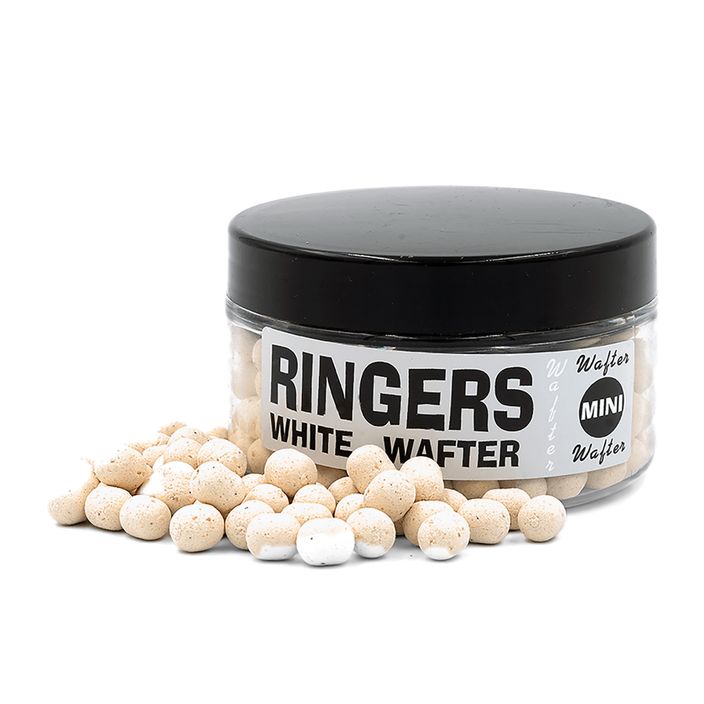 Ringers White Wafters Mini Chocolate hook bait 100ml white PRNG80 2