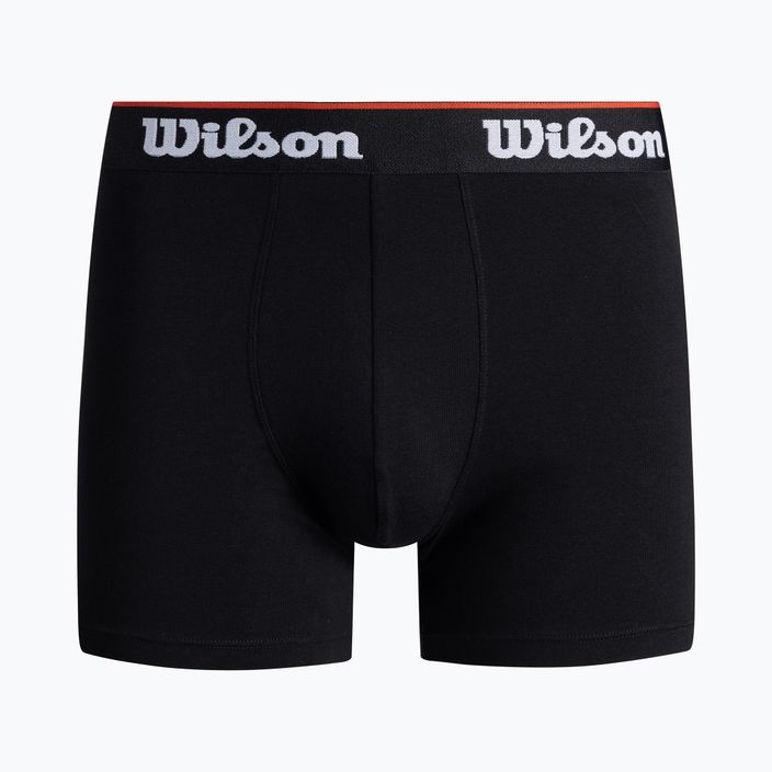 Pánské boxerky 2ks Wilson černé W875M-270M 2