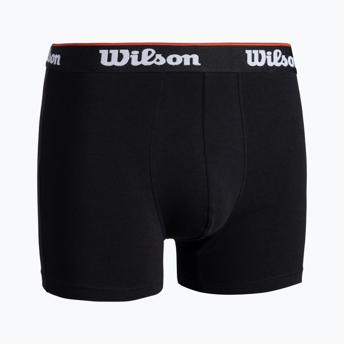 Pánské boxerky 2ks Wilson černé W875M-270M 3