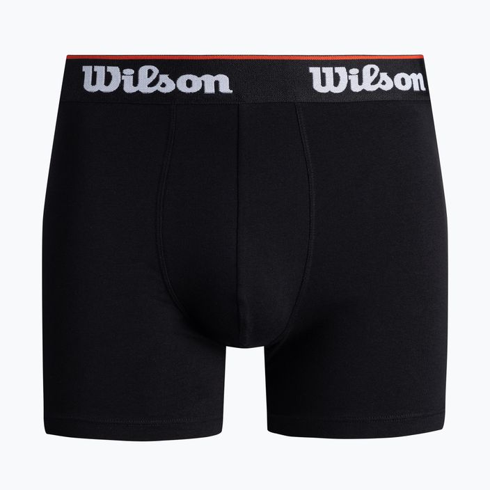 Pánské boxerky 2ks Wilson černé, šedé W875H-270M 2