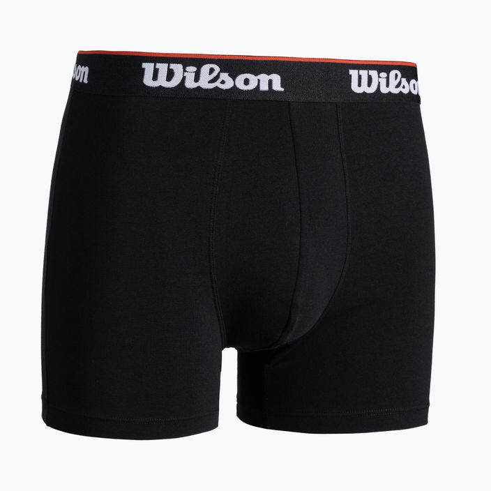 Pánské boxerky 2ks Wilson černé, šedé W875H-270M 6